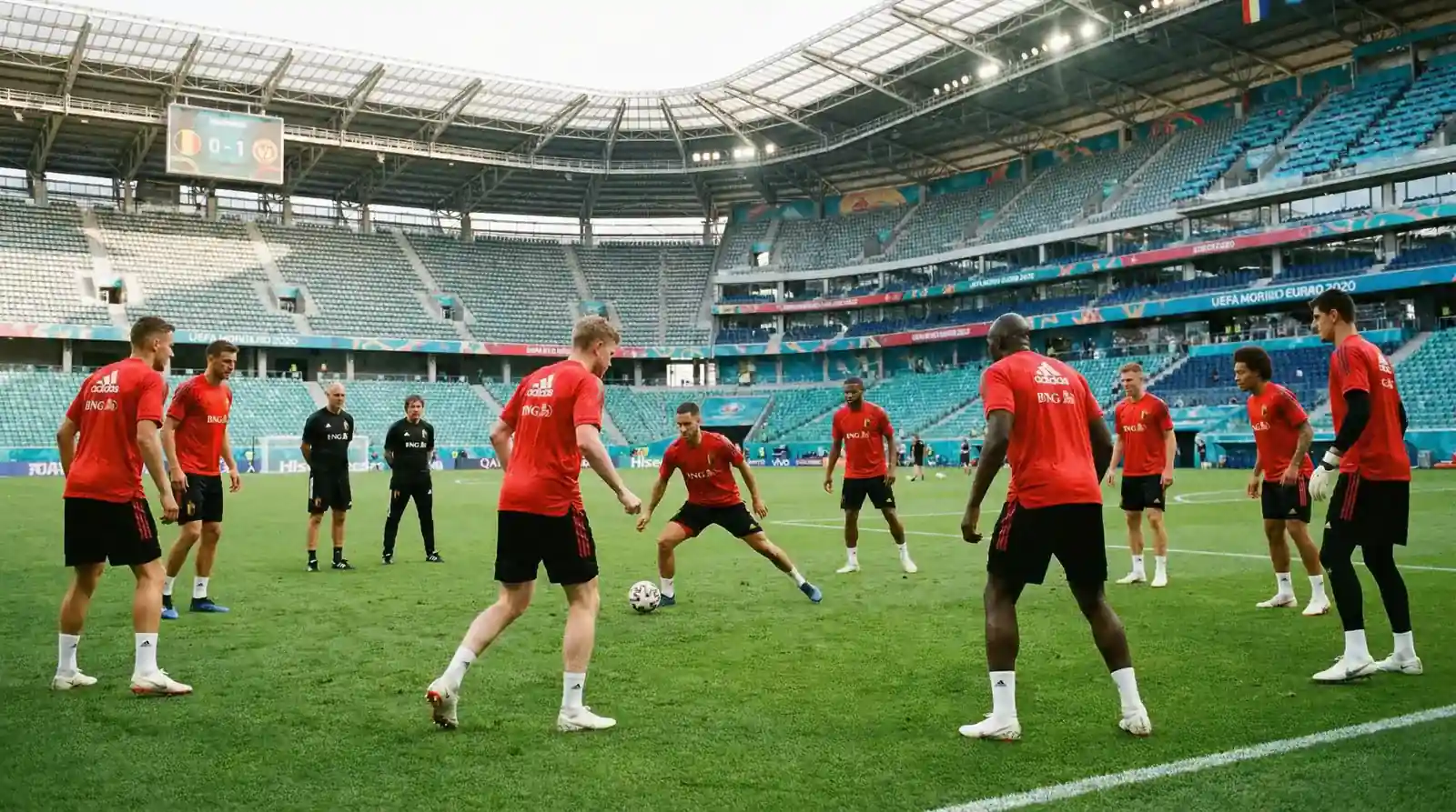 Belgia landslaget i VM 2026 forberedelser