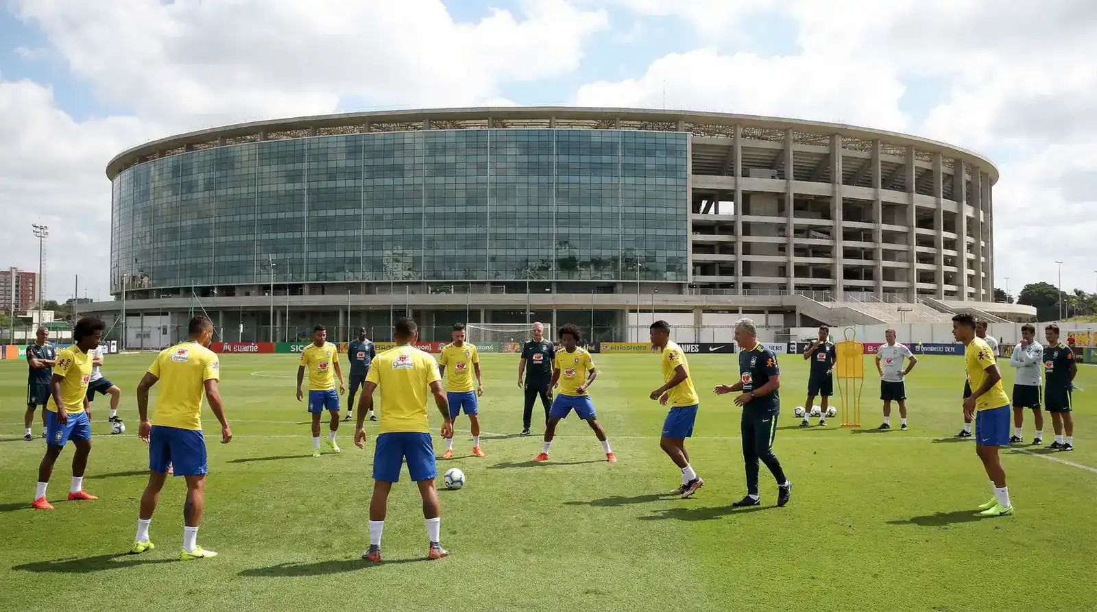 Brasil landslaget under VM 2026 forberedelser
