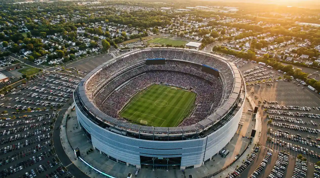 MetLife Stadium i New Jersey, finalearena for VM 2026