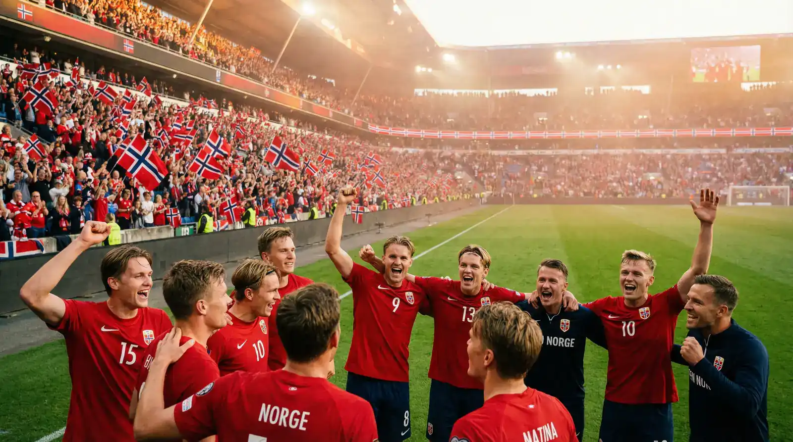 Norges landslag i fotball klar for VM 2026 etter perfekt kvalifisering med Haaland og Ødegaard i spissen