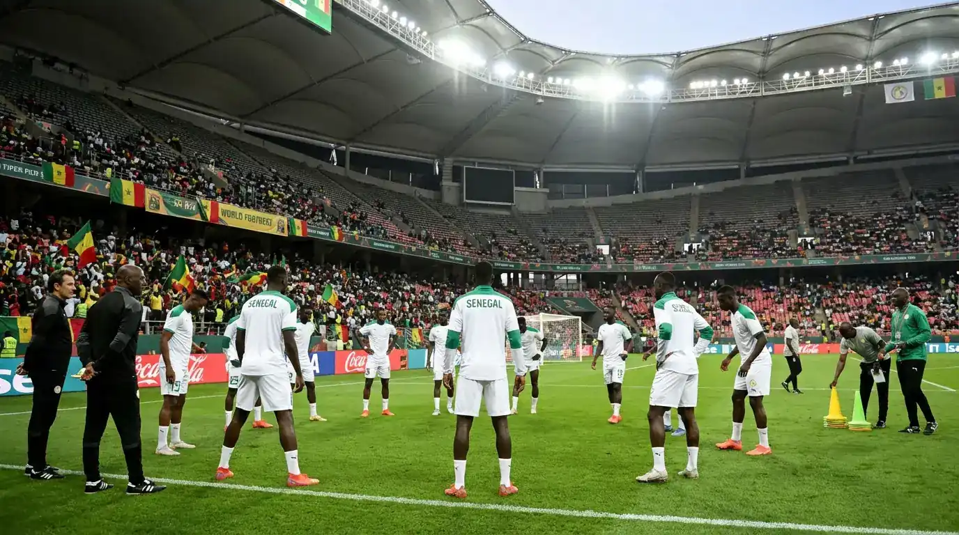 Senegal landslaget forbereder seg til VM 2026